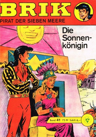 AP1664 Brik Pirat der sieben Meere 1963  Heft Nr.41  Zustand 2-