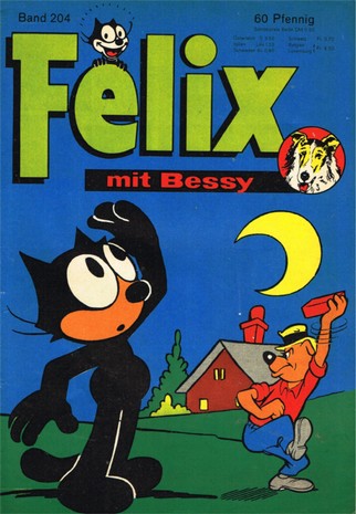 AP1630 Felix (mit Bessy) 1960 Heft Nr.204  Zustand 1- MIT  SAMMELMARKE
