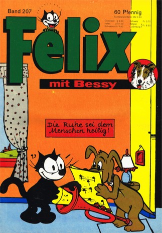 AP1632 Felix (mit Bessy) 1960 Heft Nr.207  Zustand 1- MIT  SAMMELMARKE