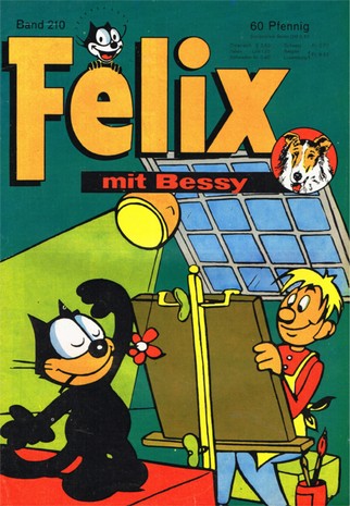 AP1635 Felix (mit Bessy) 1960 Heft Nr.210  Zustand 1- MIT  SAMMELMARKE