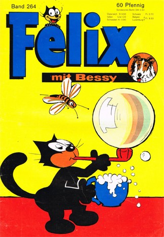 AP1636 Felix (mit Bessy) 1960 Heft Nr.264  Zustand 1- MIT  SAMMELMARKE