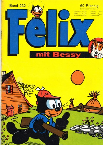 AP1530 Felix (mit Bessy) Heft Nr.232  Zustand 1-2 Sammelmarke fehlt