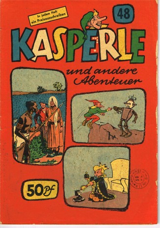 AP1555 Kasperle  Heft Nr.48  Zustand 2-  OHNE SAMMELMARKE