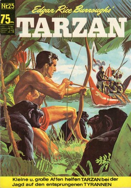 AP1681 Tarzan Comic  Nr. 25 1967 