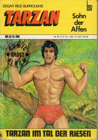 AP1669 Tarzan Comic Gross Album Nr. 12 1971