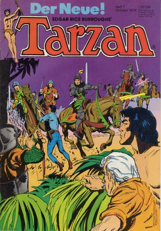 AP1673 Der neue! Tarzan Comic  Nr. 7 1979 